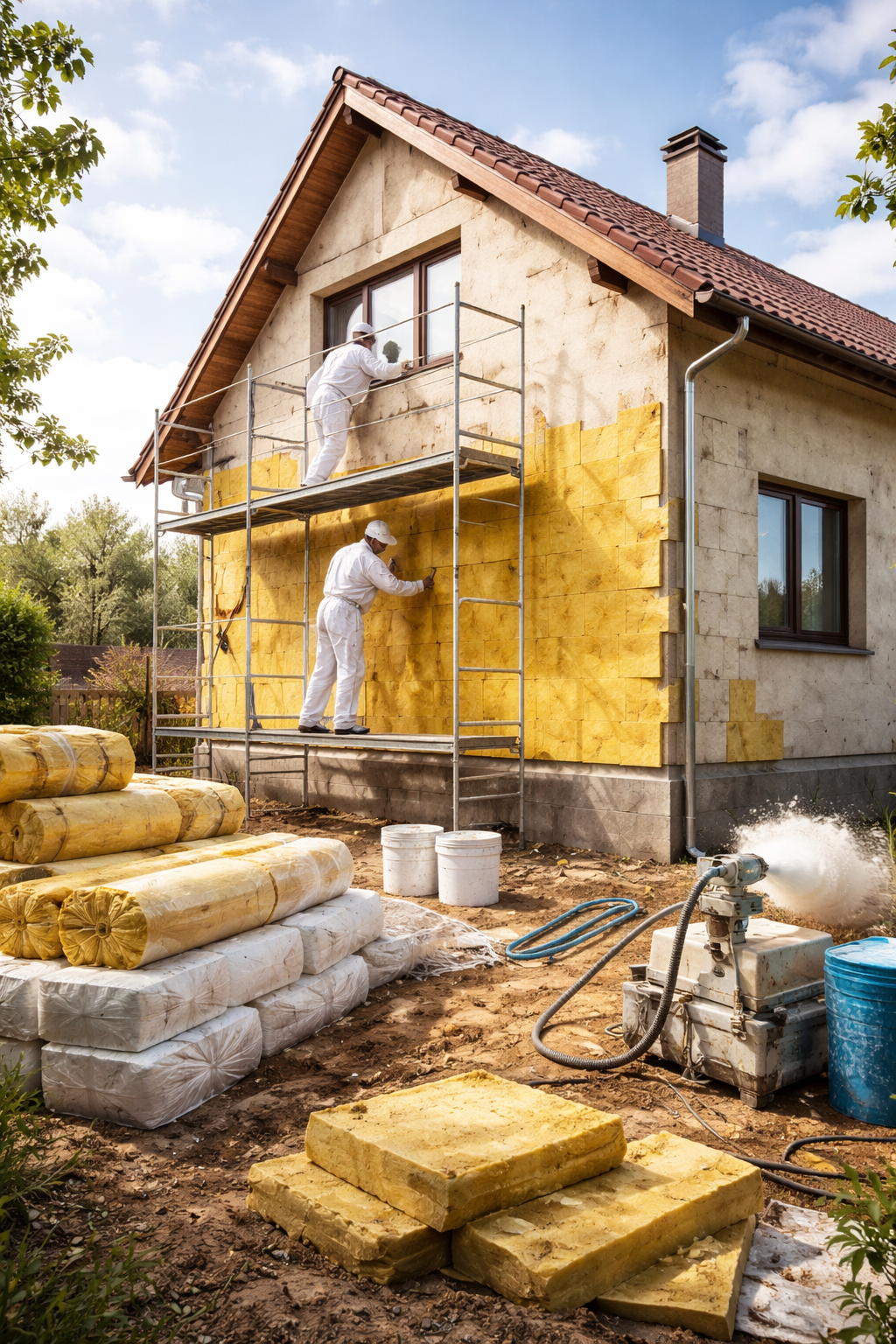 Профессиональное утепление домов в Конаково — тепло, надежность, экономия